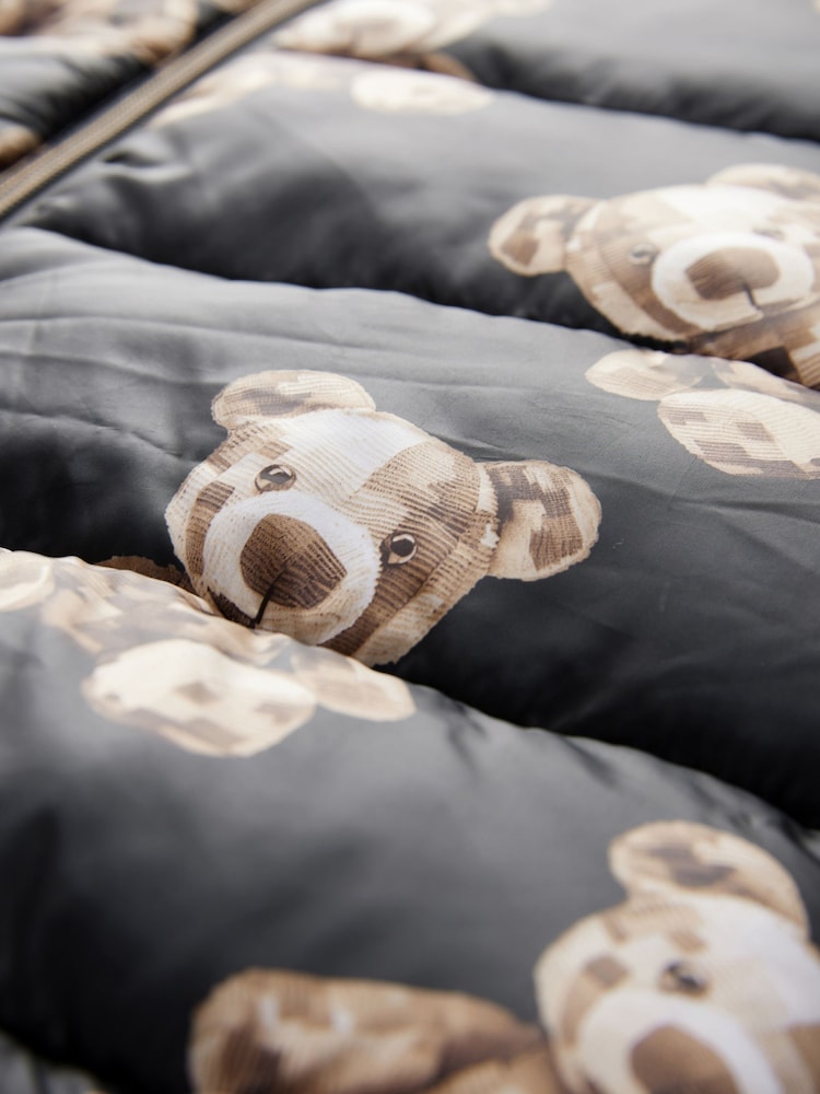 Black Bear Print Snowsuit (3mths-7yrs) - Image 9 of 9
