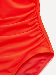 Linzi Orange Capri Bandeau Soft Cupped Tummy Control Swimsuit With Detachable Straps - Image 9 of 9
