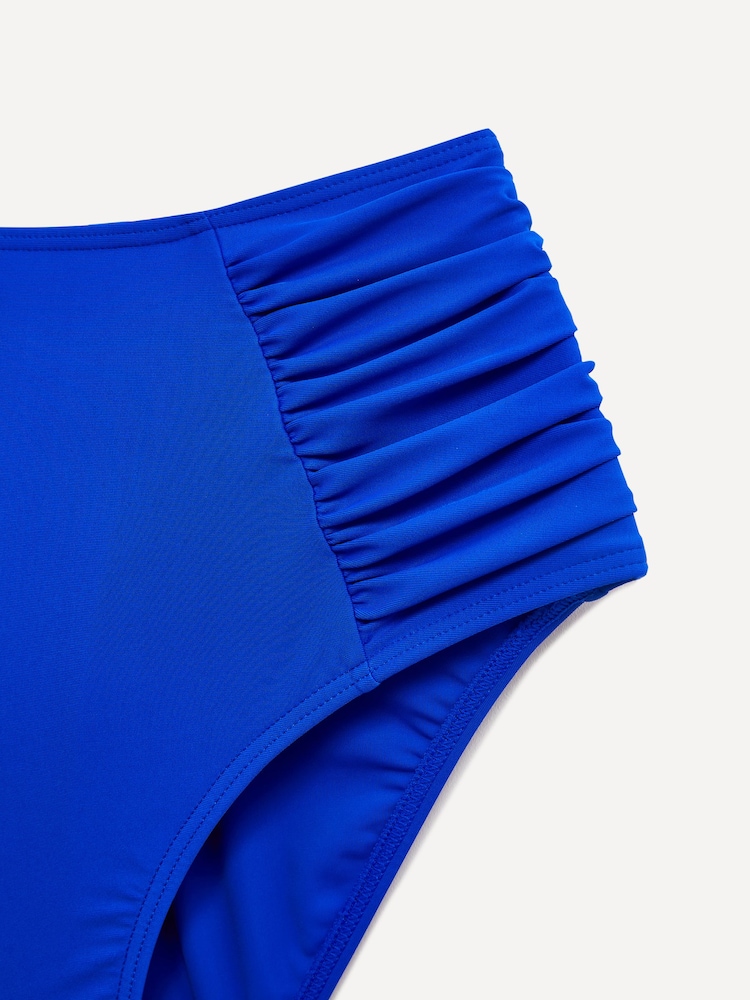Blau - Linzi Amalfi Hochgeschnittener Bikini mit vorgeformten Cups - Bild 5 von 5 Blau - Linzi Amalfi Hochgeschnittener Bikini mit vorgeformten Cups - Bild 5 von 5