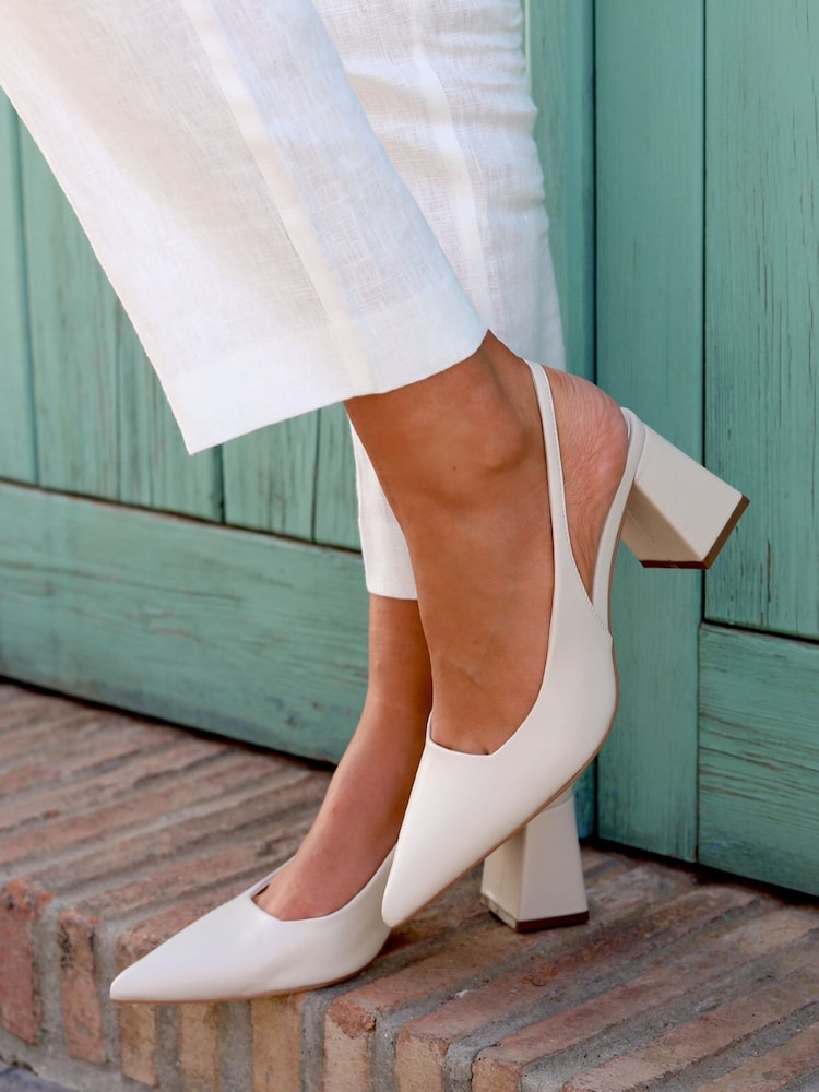 Cream - Linzi čevlji z odprto peto Elizabeth - Slika 1 iz 6 Cream - Linzi čevlji z odprto peto Elizabeth - Slika 1 iz 6