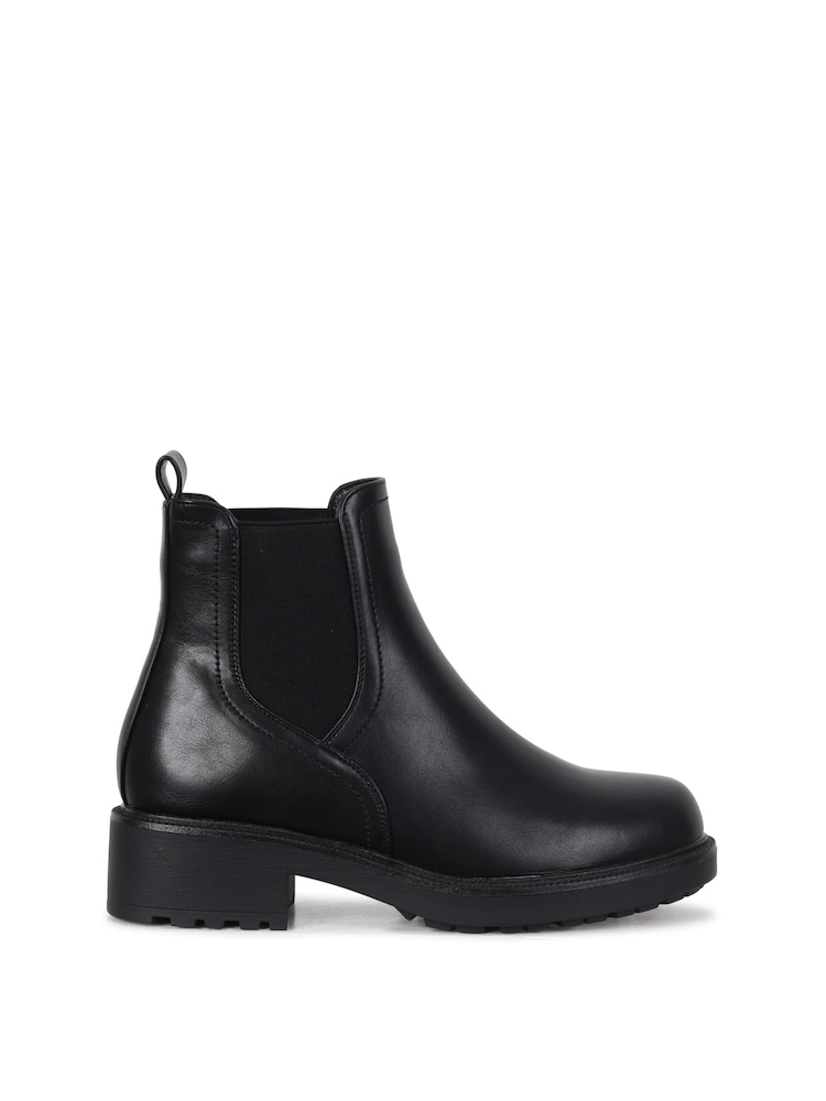 Linzi Black Aspen Classic Chunky Chelsea Boots - Image 2 of 4
