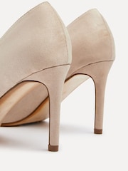 Linzi Cream Overjoyed Stiletto Pointed Court Heels - Image 5 of 5