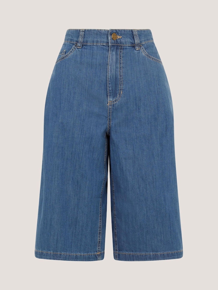 Monsoon Blue Raye Denim Shorts - Image 1 of 1 Monsoon Blue Raye Denim Shorts - Image 1 of 1