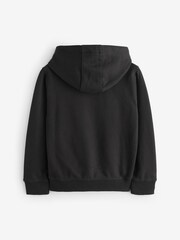HUGO Black HUGO Logo Hoodie - Image 2 of 4