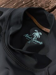 Black Printed Rash Vest - Image 6 of 8