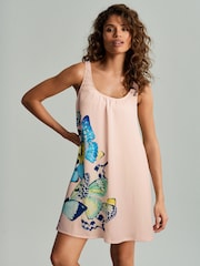 B by Ted Baker Neutral Butterfly Crinkle Slip - Image 3 of 11