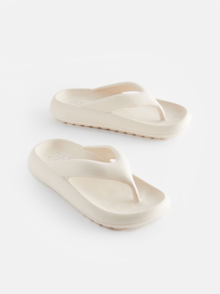 Bone self. Chunky Flip Flops - Image 2 of 6