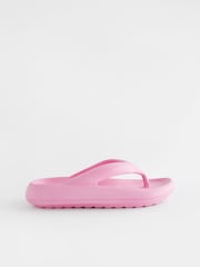 Pink self. Chunky Flip Flops - Image 4 of 7