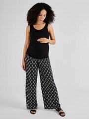 Pantalon large de maternité JoJo Maman Bébé Batik - Image 3 of 4