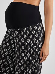 Pantalon large de maternité JoJo Maman Bébé Batik - Image 4 of 4