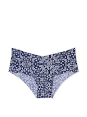 Victoria's Secret PINK Midnight Navy Blue Print No Show Cheeky Knickers - Image 3 of 3