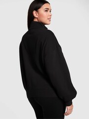Victoria's Secret PINK Pure Black Fleece Jacket - Image 2 of 3