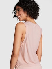 Victoria's Secret PINK Wanna Be Pink Drapey Muscle Tank Top - Image 2 of 2