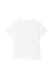 Victoria's Secret PINK Optic White Short Sleeve Dreamer T-Shirt - Image 3 of 3