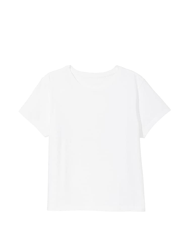 Victoria's Secret PINK Optic White Short Sleeve Dreamer T-Shirt - Image 3 of 3