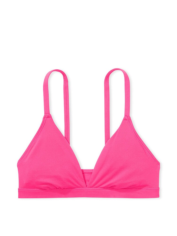 Victoria's Secret PINK Enchanted Pink Triangle Bralette - Image 1 of 1 Victoria's Secret PINK Enchanted Pink Triangle Bralette - Image 1 of 1
