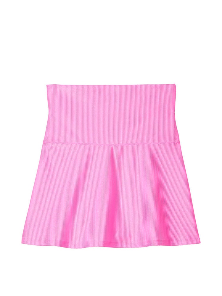 Victoria's Secret PINK Lola Pink Foldover Mini Skirt - Image 3 of 3
