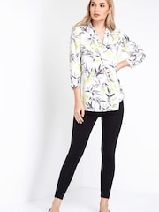 Roman Black Stretch Plain Leggings - Image 3 of 4