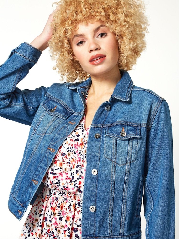 Roman Blue Denim Jacket - Image 5 of 5