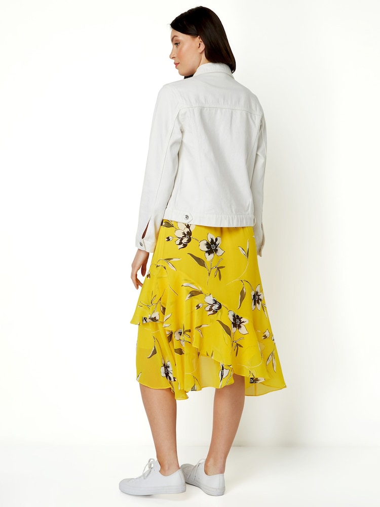 Roman White Denim Jacket - Image 2 of 4 Roman White Denim Jacket - Image 2 of 4
