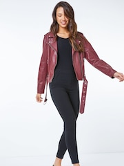 Roman Black Full Length Mock Pocket Stretch Trousers - Image 3 of 5