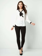 Roman Black Originals Full Length Stretch Trousers - Image 3 of 4