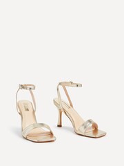 Linzi Gold Hannah Square Toe Stiletto Heels - Image 3 of 5