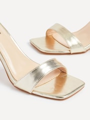 Linzi Gold Hannah Square Toe Stiletto Heels - Image 5 of 5