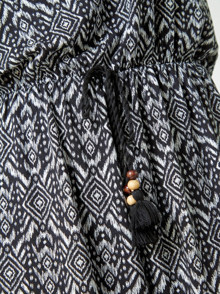 Roman – gemusterter Stretch-Jersey-Overall mit Print - Bild 5 von 5 Roman – gemusterter Stretch-Jersey-Overall mit Print - Bild 5 von 5