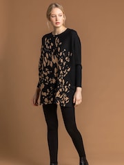 Roman Black Stretch Jersey Denim Jeggings - Image 1 of 4