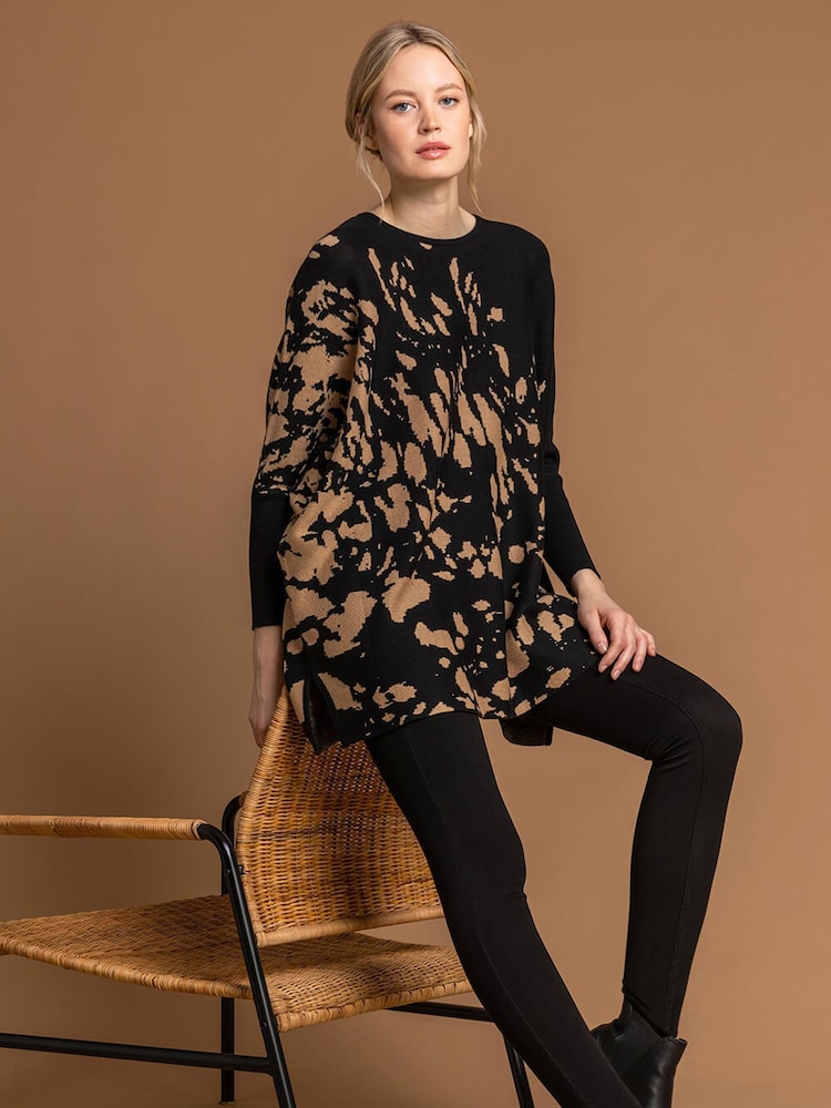 Roman Black Stretch Jersey Denim Jeggings - Image 2 of 4