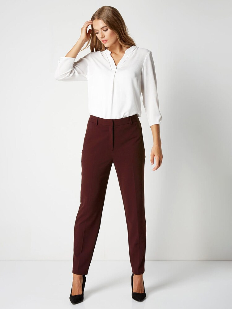 Roman Red Originals Straight Leg Tapered Trousers - Image 3 of 4