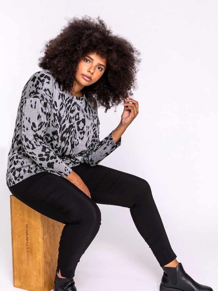 Roman Black Curve Originals Full Length Stretch Trousers - Image 1 of 4