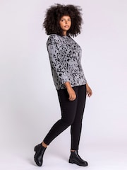 Roman Black Curve Originals Full Length Stretch Trousers - Image 2 of 4