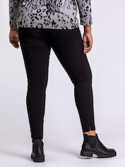 Roman Black Curve Originals Full Length Stretch Trousers - Image 4 of 4