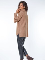 Roman Natural Cable Knit Ribbed Tunic Jumper - Image 2 of 5