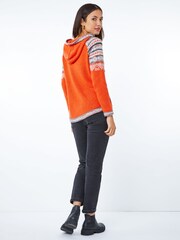 Roman Orange Nordic Print Pocket Hoodie - Image 2 of 5