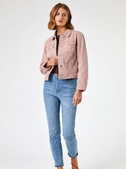 Roman Pink Denim Jacket - Image 3 of 5