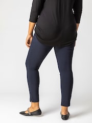 Roman Blue Curve Originals Full Length Stretch Trousers - Image 2 of 5