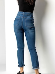 Roman Blue Slim Leg Mom Jeans - Image 2 of 4