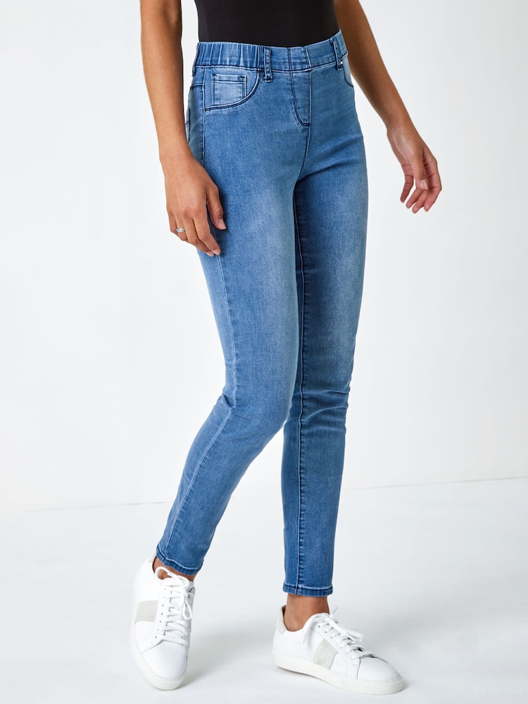 Roman Blue Originals Full Length Denim Jeggings - Image 1 of 1