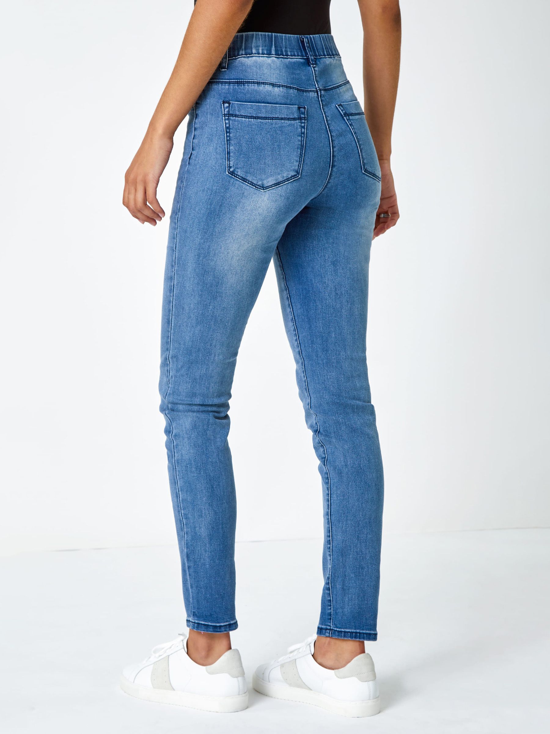 Buy Roman Blue Originals Full Length Denim Jeggings from Next Ireland