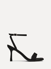 Linzi Black Hannah Square Toe Stiletto Heels - Image 3 of 6