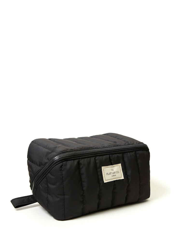 The Flat Lay Co. Marshmallow Open Flat Box Makeup Bag - Image 2 of 4