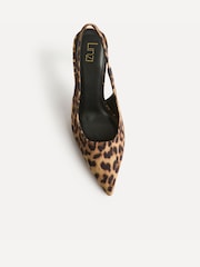 Dzīvnieks - Linzi Dash slingback tiesas augstpapēžu kurpes - Attēls 4 no 5