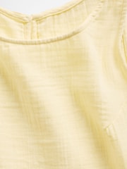 Gap Yellow Gauze Racer Shell Vest - Image 4 of 4