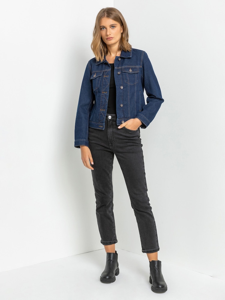 Roman Indigo Denim Jacket - Image 3 of 4