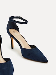 Linzi Blue Maci Stiletto Court Heels With Ankle Strap - Image 5 of 6