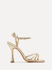 Linzi Gold Serena Cut Out Stiletto Heeled Sandals - Image 2 of 5