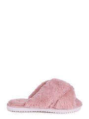 Linzi Pink Flurry Fluffy Slingback Slippers - Image 2 of 4